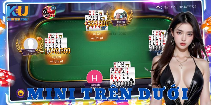 Cách chơi mini trên dưới