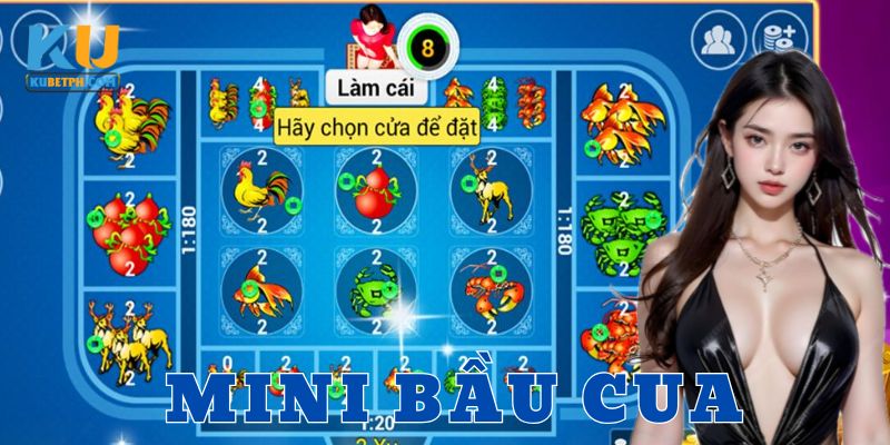 Ví dụ cụ thể về cách chơi mini bầu cua